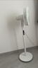 美的（Midea）【幸运草安睡1S】一级能效直流变频声控电风扇家用遥控卧室静音落地扇台式桌面抗菌大风力转页扇 实拍图
