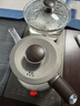 友家铺子（Biooner）全自动上水电热水壶 茶台烧水壶家用办公一体机茶桌茶几嵌入式茶具电茶炉套装 1L 钛灰色双上水-消毒款（37*20cm） 实拍图