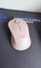 罗技（Logitech）优选系列M550（M650同款造型）无线蓝牙鼠标 商务家用办公轻音 便携笔记本台式机电脑鼠标 粉色 实拍图