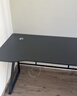 皆客电脑桌台式电竞桌子双人游戏桌椅家用办公桌书桌工作台学习写字桌 破价福利-【黑碳纤维+黑架】-140*60 实拍图