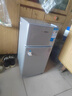 华宝小冰箱小型家用出租房用冷藏冷冻两用一级能效节能省电迷你宿舍寝室办公室二门电冰箱 【一级能效】68L银色【全国联保】 实拍图