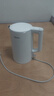 美的（Midea）电热水壶家用烧水壶泡茶0涂层食品级304不锈钢自动断电双层防烫全钢无缝1.5L大容量 MK-HJ1566 实拍图