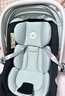 怡戈（Ekobebe）小元宝新生婴儿提篮式儿童安全座椅汽车用宝宝便携车载提篮 黑绿 实拍图