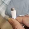 小米 原装USB-C数据线100cm 6A充电线白色 适配USB-C接口手机游戏机充电xiaomi红米redmi/k70 实拍图