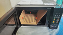 美的（Midea）微碳微波炉烤箱一体机900w微波1000w烧烤平板光波速热23L容量变频臻彩荧幕 （C32） 实拍图