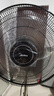 美的（Midea）【金属铝片】工业电风扇/飓风落地扇/空气通风金属扇/牛角扇/立式电风扇/大风力宿舍扇 FES45-20A 实拍图