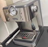 德龙（Delonghi）咖啡机 意式半自动家用15Bar泵压专业压力计 美式咖啡 快速加热技术 可调式奶泡 金属机身EM450.M 银色 小巧机身 稳定压力 定制杯量 自动关机 实拍图