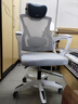 锦汐 电脑椅家用办公椅子靠背人体工学椅学习转椅老板座椅游戏电竞椅 【可后躺】白框灰网 实拍图
