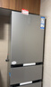 海尔（Haier）「真省电」251L三门家用小户型冰箱抗菌净味一级能效风冷无霜星辉银BCD-251WGHC3E7WV(银)国家补贴 实拍图