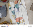 洁丽雅（Grace）枕套A类100%全棉 7A抗菌面料 吸汗枕头套 清雅 一对装 48*74cm 实拍图