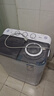 小鸭洗衣机半自动双桶双缸家用大容量小型租房宿舍波轮脱水甩干两用双杠省电老式强动力易操作以旧换新 8.5公斤 双缸 洗5.5+脱3.0 强劲电机全国联保 实拍图