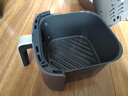 美的（Midea）炎烤免翻面空气炸锅蒸烤一体多功能上下双热源可视窗口家用大容量6.5L金属内腔智能全自动 KZC6502 实拍图
