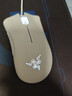 雷蛇（Razer）炼狱蝰蛇标准版有线鼠标 人体工学  电竞游戏 右手通用型 吃鸡/LOL/CS GO游戏鼠标 白色 实拍图