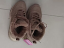 斯凯奇（Skechers）女鞋春加绒厚底老爹鞋中帮雪地靴防滑休闲鞋167338 实拍图