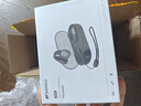 山水（SANSUI）【久戴也舒适】W90蓝牙耳机不入耳开放式骨传导概念无线耳夹式夹耳运动适用于华为小米苹果白 实拍图