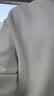 真维斯（Jeanswest）2026新款秋季圆领卫衣女士无帽上衣服时尚薄款长袖女宽松百搭女装 白色 纯色 M 实拍图