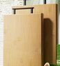 双枪天然竹砧板切菜板实竹案板加大双面可用家用占板50*36*1.8cm 实拍图