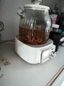美的（Midea）花漾0胶水全玻璃养生壶多功能煮茶壶母婴烧水壶恒温电热水壶全自动一体1.2L YS12B302J 实拍图