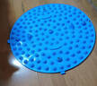 TEEIS德国指压板超慢跑脚底按摩脚垫穴位疏通脚心仿鹅卵石足底圆形垫 烟雨蓝【直径55cm】 健身指压板 实拍图