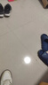 adidas CORERACER随心畅跑网面休闲跑步鞋男子阿迪达斯官方轻运动   黑/白 FX3581   42.5 实拍图