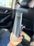 东菱（Donlim）便携烧水壶电热水杯家用旅行烧水杯小型冲奶防烫办公室养生保温杯DL-B1钛金灰 实拍图