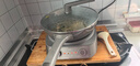 美的（Midea）钛陶电炒锅 电蒸锅宿舍煮锅炒菜专用分体式家用多功能一体电火锅煎锅5.5L多用途锅HCG3218S配蒸笼 实拍图