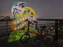大行（DAHON）折叠自行车20寸8速男女折叠车P8青春版KAC081 消光红 实拍图