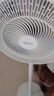 美的（Midea）【品质推荐】七叶轻音柔风电风扇/家用省电落地扇/台式电扇/广角摇头节能宿舍小型风扇 SAE35CA 实拍图