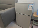 新飞冰箱小型租房用 一级能效冷 藏冷冻两用1-2人家用小冰箱 出租房双门电冰箱办公室两门 26年旗舰 58A一级能效【旗舰升级】银 实拍图