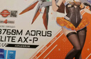 技嘉雕妹B760M AORUS ELITE WIFI6E-P GEN5 主板DDR5支持CPU 14600KF12600KF Intel LGA 1700 实拍图