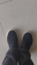 传统老北京布鞋软底防滑男士单鞋一脚蹬休闲黑布鞋舒适透气工作鞋 黑色 40 【鞋内长25CM】 实拍图