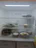 美的（Midea）480升十字门冰箱家用一级能效风冷无霜双变频净味以旧换新BCD-480WSPZM(E)国家补贴 实拍图