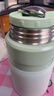 膳魔师（THERMOS） 焖烧杯大容量保温饭盒316L不锈钢闷粥杯焖烧罐保温桶饭桶TCLE 牛油果色【热卖推荐】 720ml 实拍图