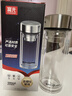 富光玻璃杯双层带茶隔大容量水杯 高档商务泡茶杯 高硼硅杯子500ml 实拍图
