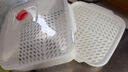 炊大皇 双层微波炉蒸笼 方形可加水蒸盒加热蒸笼微波炉专用器皿用品套装 实拍图