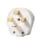 公牛三相四线插头插座32A工业插头440伏380V25安三项16A四角四脚大功率4芯插头 25A四线插头GN-T25 实拍图