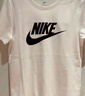 耐克(NIKE)男短袖T恤 纯棉 运动休闲 舒适百搭 AR5005-101 白色L 实拍图