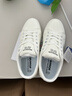 回力小白鞋男士春季透气皮面休闲运动板鞋百搭平底款舒适潮流轻便鞋子 白黑 40 实拍图