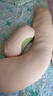 babycare孕妇枕护腰侧睡U型靠枕芯 多功能托腹抱枕 暖珊瑚（不含头枕） 实拍图
