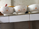 陶瓷碗家用喜庆乔迁新居碗碟餐具套装岁月静好饭碗 岁月静好3碗 实拍图