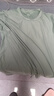 真维斯（Jeanswest）冰丝短袖t恤男士夏季新款清凉透气运动上衣男宽松吸汗健身跑步衣 水绿 纯色 3XL 【推荐体重160-190斤】 实拍图