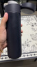 米家保温杯弹盖版 480ml 316L不锈钢 长效保冷保温大容量茶杯藏蓝色 实拍图