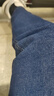 真维斯（Jeanswest）牛仔裤男士2026春夏潮牌宽松直筒休闲商务长裤子男蓝色34 实拍图