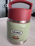 膳魔师（THERMOS）儿童保温杯饭盒316L不锈钢宽口辅食罐焖烧杯提手学生带勺上学TCFF 实拍图