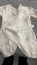 童泰婴儿连体衣春秋季纯棉新生儿衣服宝宝蝴蝶衣哈衣睡衣紫色66cm 实拍图