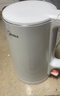 美的（Midea）电热水壶家用烧水壶泡茶0涂层食品级304不锈钢自动断电双层防烫全钢无缝1.5L大容量 MK-HJ1566 实拍图