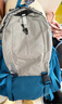 骆驼（CAMEL）【山栖】户外轻便登山包大容量专业徒步防水旅行背包双肩包  银灰 实拍图