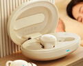 卡恩欧【主动降噪TOP】睡眠耳机耳塞防噪音睡觉睡眠专用隔音降噪静音耳塞专业助眠睡眠耳塞超强隔音呼噜 【皓月白】智能主动降噪 隔音降噪丨睡眠专用丨久戴不痛丨降噪+音乐+通话 实拍图