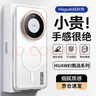暴走适用华为mate60手机壳 华为mate60保护套 磁吸柔砂肤感透色轻薄简约撞色硬壳保护壳 柔雾白 实拍图