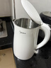 美的（Midea）电热水壶烧水壶1.7L304不锈钢0涂层双层隔热自动断电1500W养生冲奶泡茶 MK-SH17M130 实拍图